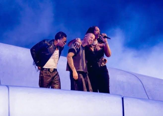 Wizkid & Tems Join Justin Bieber For Surprise Performance At Coachella