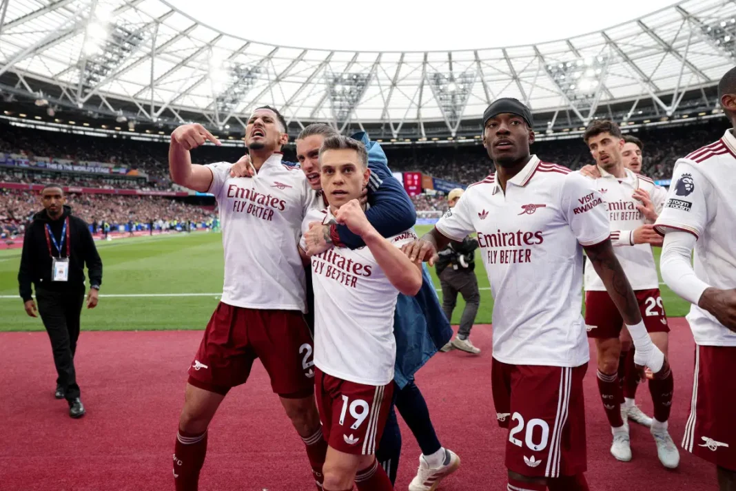 Arsenal Survive VAR Drama To Move Closer To Title With Dramatic Win At West Ham