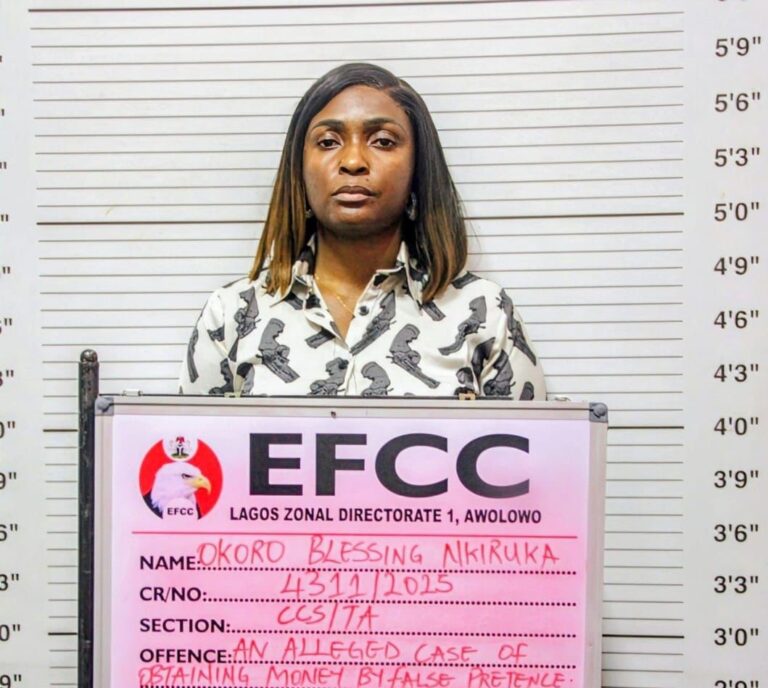 Breaking! EFCC Arraigns Blessing CEO Over Alleged N36m Fraud