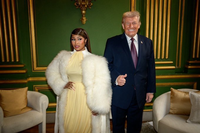 US Rapper Nicki Minaj Explains Why She Supports Donald Trump