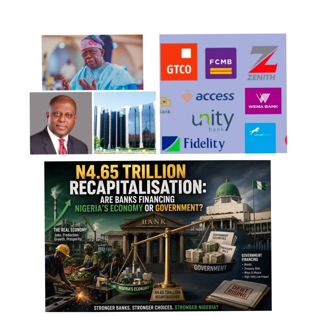 N4.65Trn Recapitalisation: Are Banks Financing Nigeria’s Economy or Government?