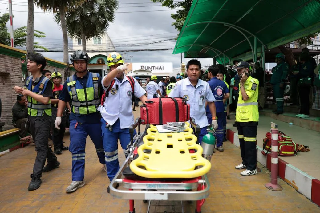 Thai teen kills grandparents, five staff in shooting spree